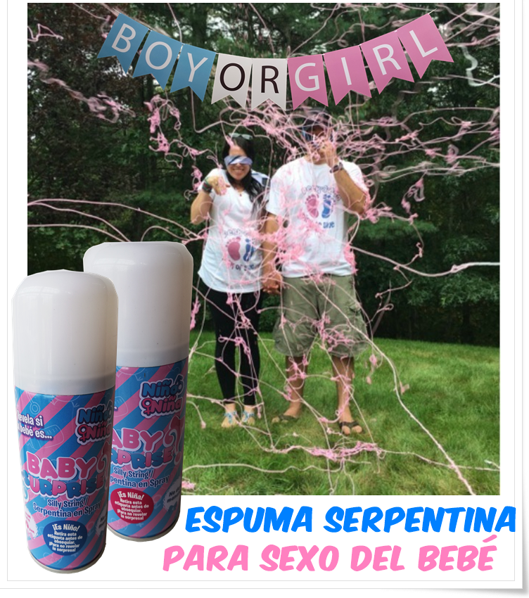 Serpentina Spray - Niño o Niña